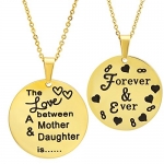 STEELTIME Beautiful Stainless Steel 'Love Is Forever' Pendant